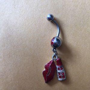 💄dangle belly ring💋
